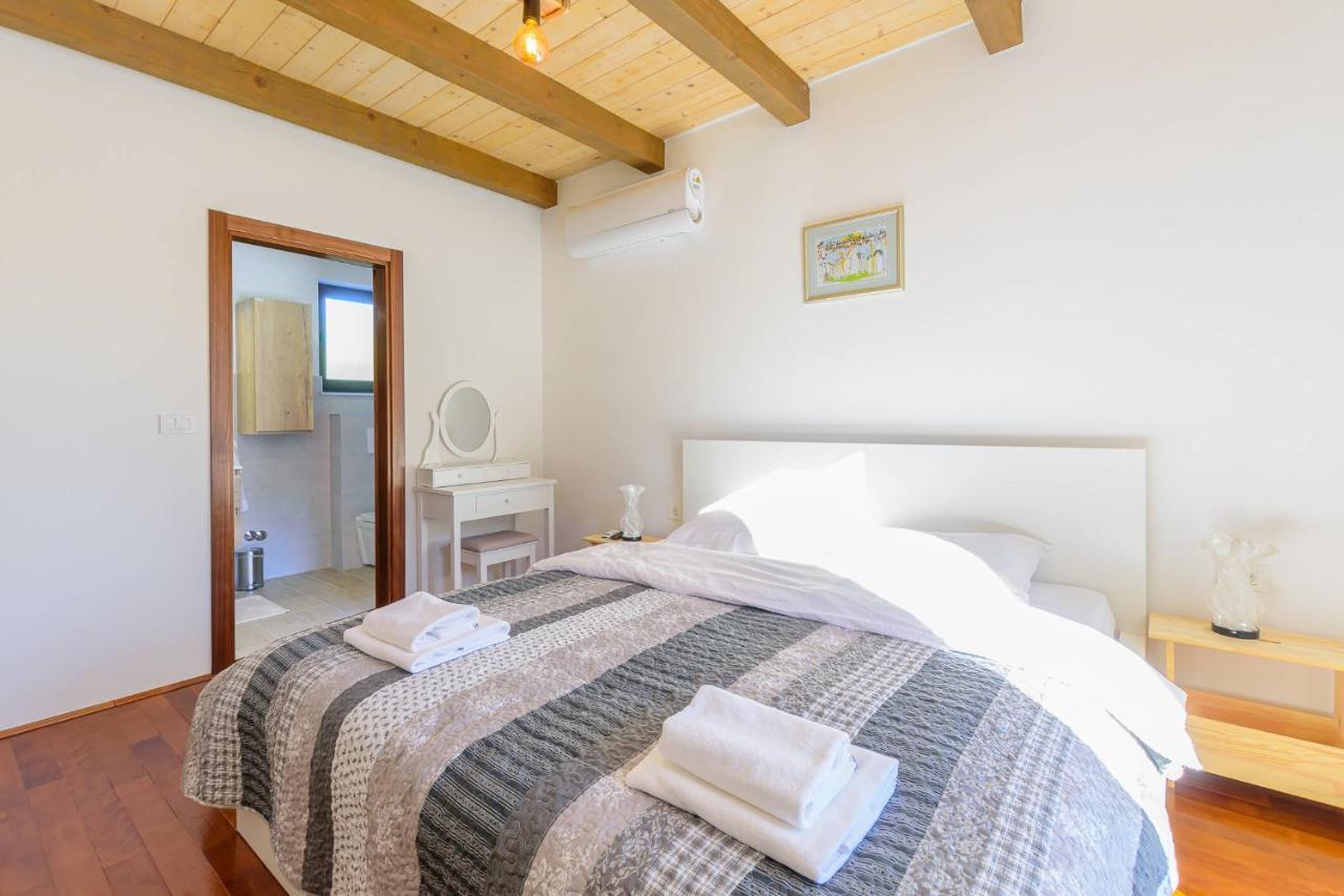 Villa David - Luxurious Secluded Villa With A Heated Pool Butkovici  Ngoại thất bức ảnh