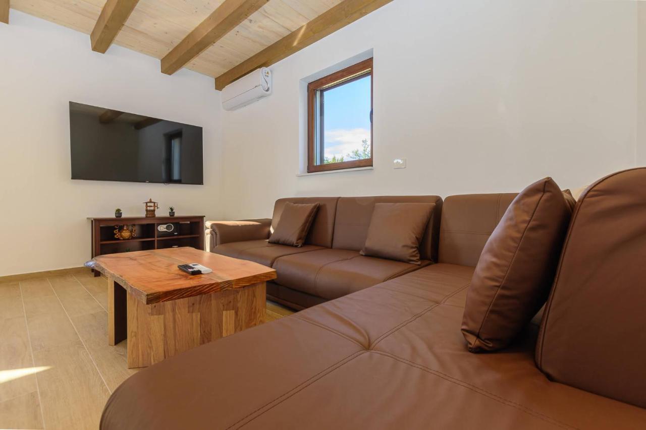 Villa David - Luxurious Secluded Villa With A Heated Pool Butkovici  Ngoại thất bức ảnh