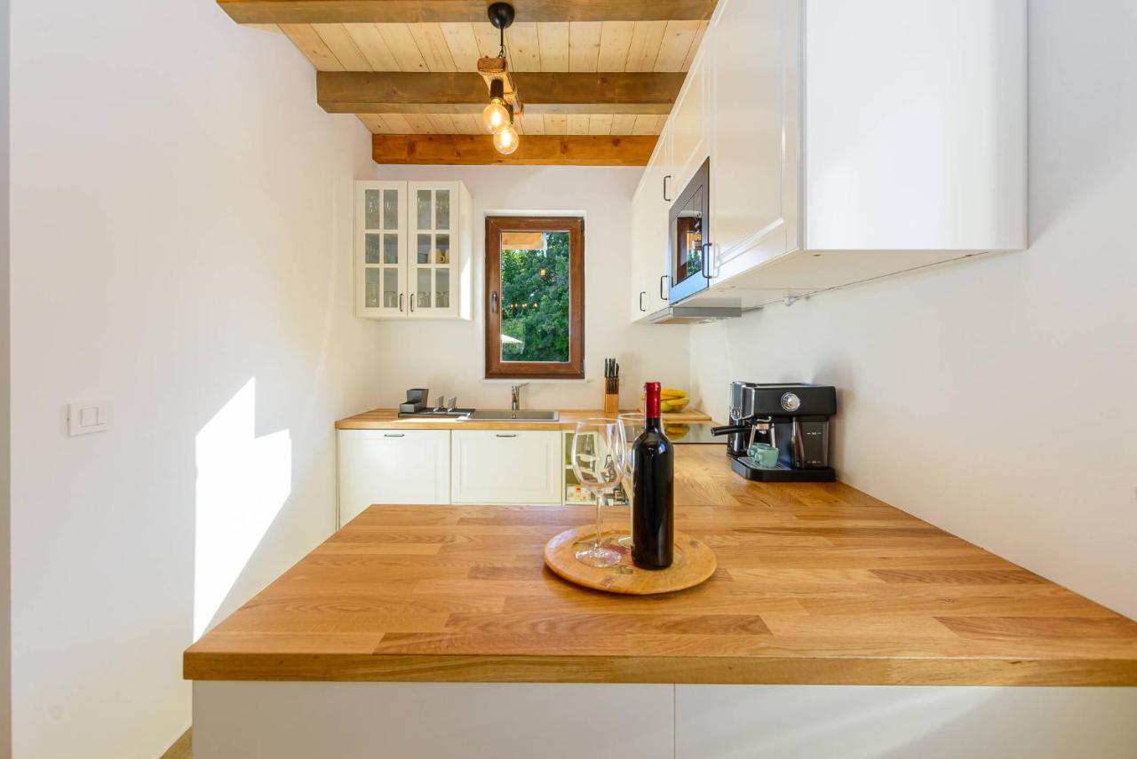Villa David - Luxurious Secluded Villa With A Heated Pool Butkovici  Ngoại thất bức ảnh